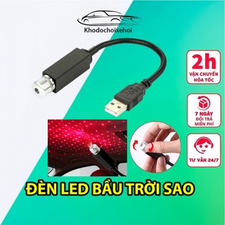 Đèn led trang trí ô tô chiếu bầu trời sao cực đẹp