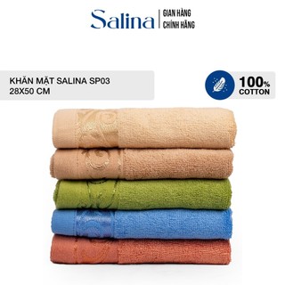 Khăn mặt Salina chất liệu cotton, màu sắc trầm nhẹ nhàng SP03GT