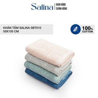 Khăn tắm cotton Salina 50x100cm thấm hút mồ hôi tốt, thoáng khí SBT010