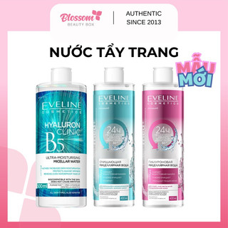 500ml tẩy trang Eveline Hyaluronic Clinic B5 siêu sạch và lành tính