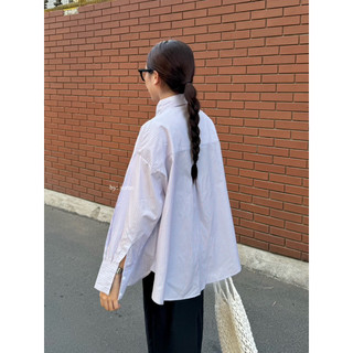 Áo sơmi sọc form rộng | 𝐒𝐎𝐌𝐒 | 𝐒𝐞𝐞𝐬𝐨𝐧 𝐒𝐡𝐢𝐫𝐭