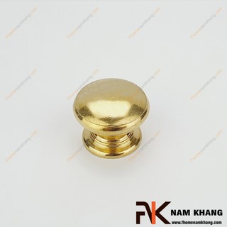 Núm nắm cửa tủ đồng vàng nkd095