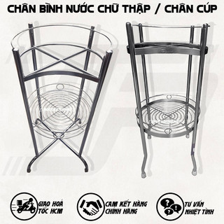 Chân bình nước chữ thập / cúp inox 304-201
