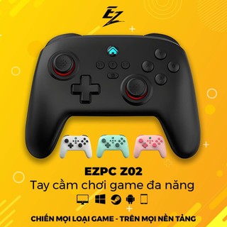 Tay cầm chơi game không dây cho pc và mobile z02 có bluetooth | ezpc
