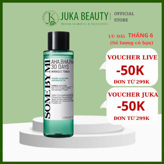 Nước hoa hồng ngăn ngừa mụn Some By Mi AHA-BHA-PHA 30 Days Miracle Toner
