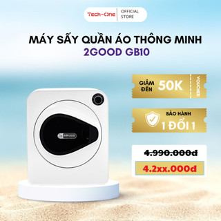 Máy sấy quần áo thông minh 4kg 2good gb10 4kg - gb12 16kg sấy nhanh trong 1h - chính hãng bảo hành 12 tháng