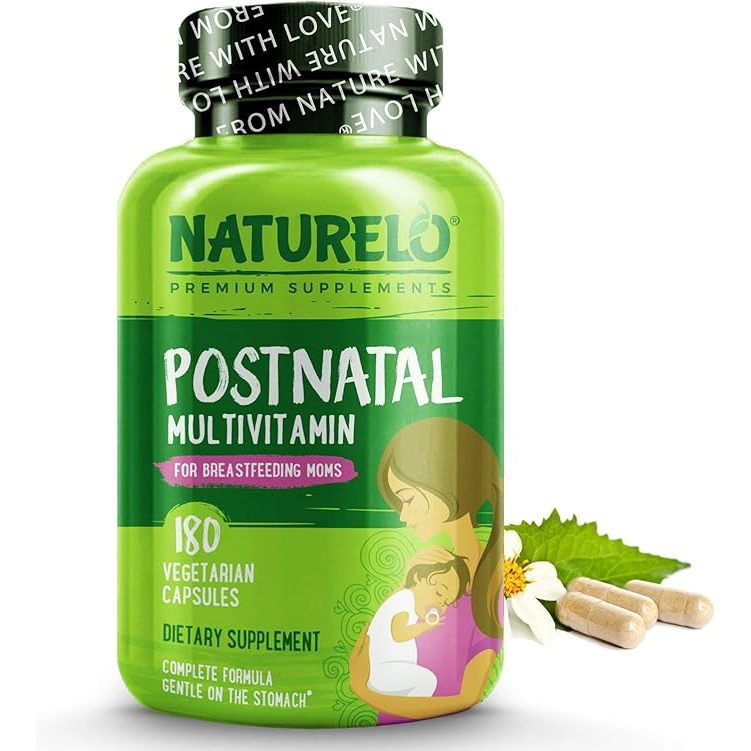 Naturelo Postnatal Multivitamin - Viên Uống Vitamin Tổng Hợp Cho Phụ Nữ Sau Sinh 180 viên