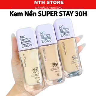  Kem Nền Superstay Lumi Matte 30H che phủ siêu nhẹ mặt Maybelline New York 35ml  MỚI  