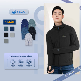 Áo chống nắng nam Tezo 1 lớp chất thun lạnh thoáng khí, khả năng thấm hút mồ hôi và chống tia UV vượt trội 23ACNB005