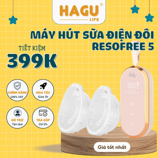 Máy hút sữa điện đôi rảnh tay Fatzbaby Resofree 5 - FB1380VN