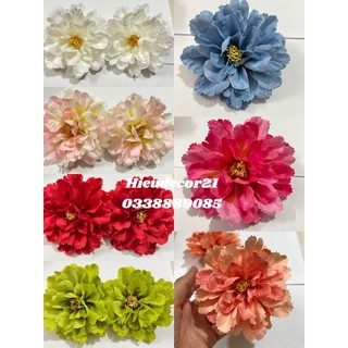 Ảnh thật - hoa phăng cao cấp - hoa lụa hoa giả trang trí