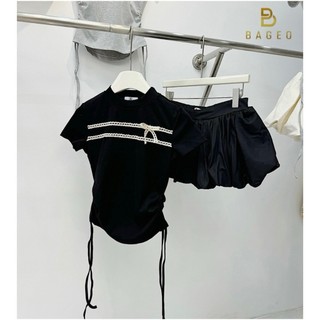 [ Bigsize 55-100kg] Áo tiểu thư rút eo