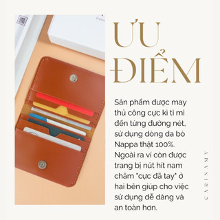 Ví Da Thật Harp2 Mini Wallet