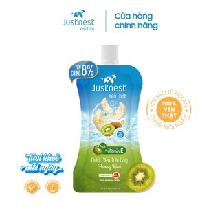 [MUA 1 TẶNG 1 TÚI KIWI] Túi Nước Yến Thật Justnest 160ml_ Chính hãng (Date mới)