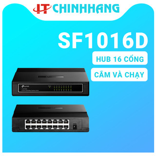 Switch TP-Link TL-SF1016D 16 ports bảo hành 24 tháng