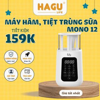 Máy hâm sữa và tiệt trùng Fatz Baby Mono 12 thông minh 4 chức năng - hâm sữa, hâm thức ăn, rã đông