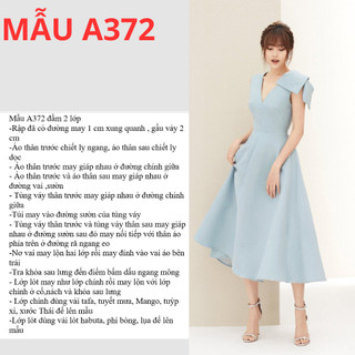 RẬP GIẤY A0 VÁY XÒE A372