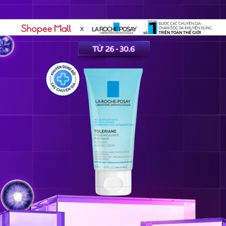 Sữa rửa mặt tạo bọt dành cho da hỗn hợp & da dầu rất nhạy cảm La Roche-Posay Toleriane Foaming Cream 50ml
