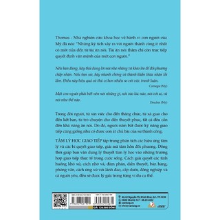 Sách  - Tâm Lý Học Giao Tiếp (Vanlangbooks)