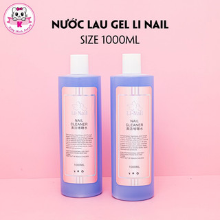 Cồn chùi gel, chủi móng tay Linail 200-500-1000ml chuyên dụng cho thợ nail