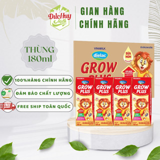 Thùng 48 hộp sữa bột pha sẳn Vinamilk Growplus sữa non 110_180ml