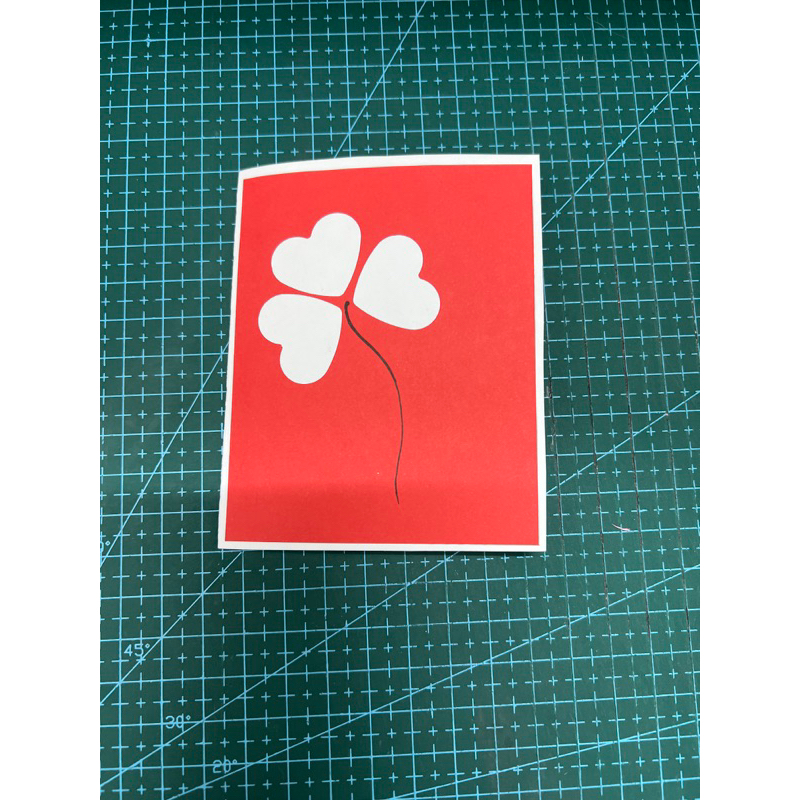 thiệp tim nổi dán ảnh, dán sổ scrapbook