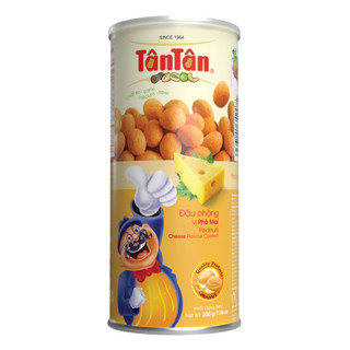 Đậu phộng vị phô mai Tân Tân - Lon 200gr