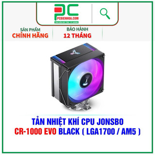[Mã SPHACL7 giảm 6% đơn 1TR2] TẢN NHIỆT KHÍ CPU JONSBO CR1000 RGB ( hỗ trợ 1700 gen 12 )