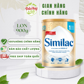 Sữa bột Similac 1 900g/lon Dinh Dưỡng 5G Mới