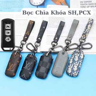 Bọc smartkey honda sh và sh mode PCX phím bấm loại 3 nút bấm ,Bọc chìa khóa SH,SH Mode nhiều màu sắc