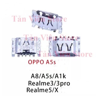 Chân sạc oppo a1k / a3s / a5s a15m a15s realme 3 /3 pro - 5 / c2- c3 - c11 - c12 - c20 - c21 - 5i / 5s / x lite / a31