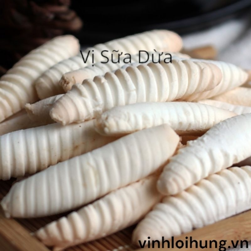 BÁNH MEN SỮA DỪA CON ĐUÔN BẾN TRE.
