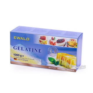  Hộp lá gelatin ewald đức 1kg  gần 300 lá  - Gian bếp nhỏ orino 