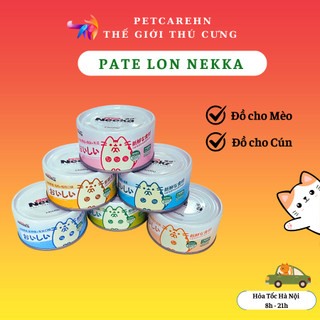 Pate Lon Nekka 85g cho chó mèo mọi lứa tuổi pate cho mèo Petcare