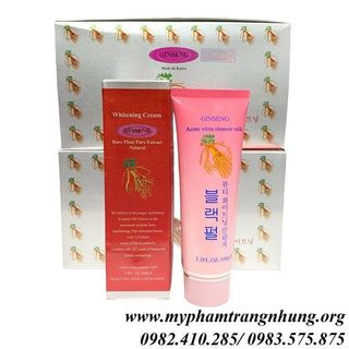Sữa rửa mặt ginseng trắng da sạch sâu mờ thâm nám hàn quốc