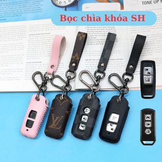 Bao Da Smartkey SH,bao chìa khoá sh ,Bọc smartkey hoda sh,SH mode nhiều màu sắc,Bọc chìa khóa SH 2015-2024  ( Móc D )