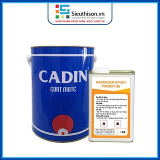 SƠN LÓT EPOXY HỆ DUNG MÔI TRÊN KIM LOẠI CADIN - 1KG