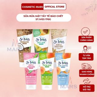Sữa rửa mặt st.ives và tẩy tế bào chết 170g, sữa rửa mặt st.ives - cosmeticmars
