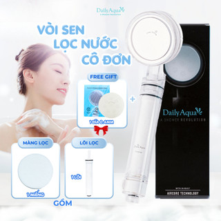 Vòi Sen Lọc Nước Daily Aqua - Loại Bỏ Vi Khuẩn, Tạp Chất, Cặn Bẩn & Tăng Áp Lực Nước