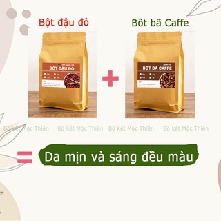 Bột đậu đỏ 500g đắp mặt trắng da