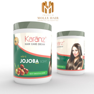 Hấp Dầu Jojoba KARANZ MOLLYHAIR Mềm Mượt, Phục Hồi Khô Xơ, Hư Tổn Tinh Chất 1000ml