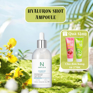 Tinh chất cấp ẩm dưỡng trắng da AMPLE:N Hyaluron Shot Ampoule