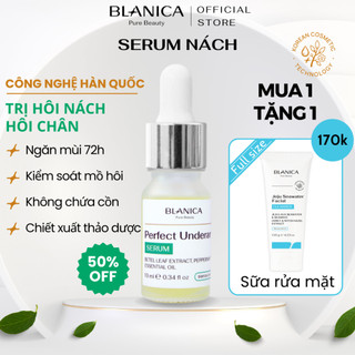 Serum khử mùi hôi nách, ngăn tiết mồ hôi BLANICA Perfect Underarm Serum hương bạc hà dịu nhẹ 10ml