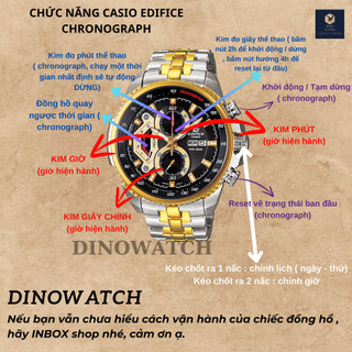 ĐỒNG HỒ NAM CASIO EFR 558 DÂY THÉP