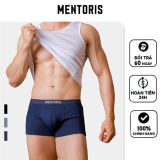 Quần sịp đùi nam MENTORIS, co giãn 4 chiều, thoáng mát, thoải mái, kháng khuẩn, MBX01