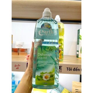 Nước rửa chén gốc thực vật Earth Choice Úc 1L