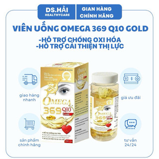 Viên bổ mắt omega 3.6.9 q10 hỗ trợ tăng cường thị lực , giúp sáng mắt