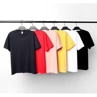 Áo thun trơn Nam Nữ AZ vải Cotton Thái - Form rộng - Mềm mịn Thoáng mát
