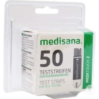Hộp 50 que thử đường huyết Medisana Meditouch2