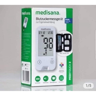 MÁY ĐO ĐƯỜNG HUYẾT MEDISANA MEDITOUCH 2